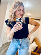 Load image into Gallery viewer, The "Julie" Ruffle Sleeve Top