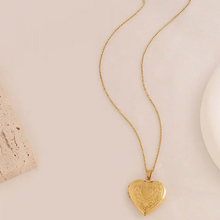 Load image into Gallery viewer, 18K Stainless Steel - Tarnish Free Locket Necklace