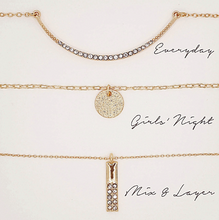 Load image into Gallery viewer, 3PC Assorted Layering Pendant Necklace Gift Set