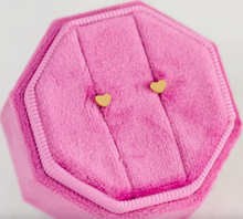 Load image into Gallery viewer, Sensitive Skin- Girls Tiny Heart Earrings