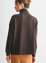 Load image into Gallery viewer, The "Faith" Gold Trim Scuba Jacket