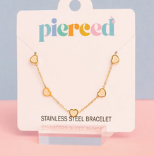 Load image into Gallery viewer, Sensitive Skin - Peachy Heart Bracelet