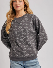 Load image into Gallery viewer, Vintage Ditsy Floral Print Crewneck
