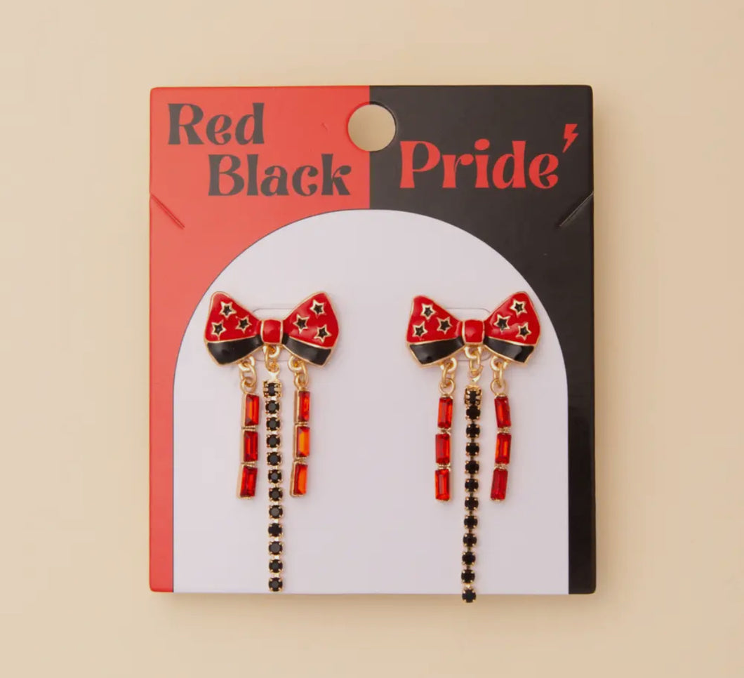 Game Day Bow Earrings