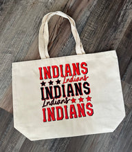 Load image into Gallery viewer, Indians - Custom Tote Bag
