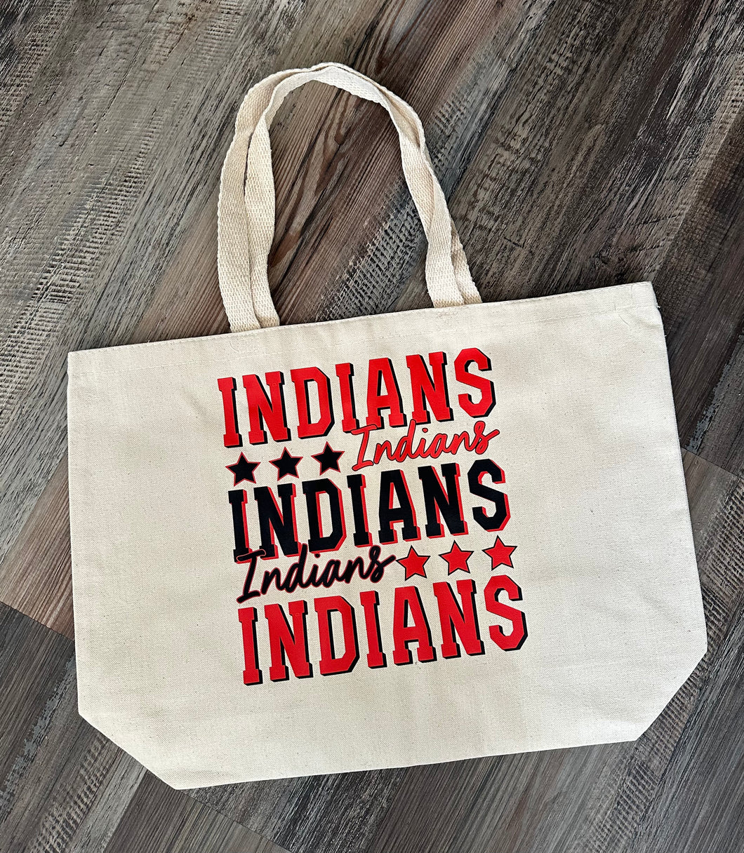 Indians - Custom Tote Bag