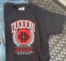 Load image into Gallery viewer, "Indians" Star Monogram Tee - Youth and Adult Sizing

