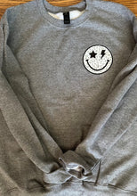 Load image into Gallery viewer, Wavy &quot;Indian&quot; and Smiley Pullover
