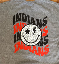 Load image into Gallery viewer, Wavy &quot;Indian&quot; and Smiley Pullover
