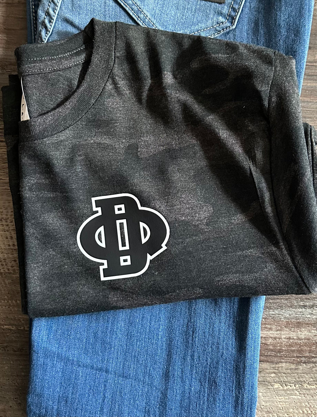 Black Camo DQ Tee