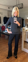 Load image into Gallery viewer, The &quot;Claire&quot; Flare Pants - Black
