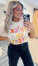 Load image into Gallery viewer, Trick or Treat Sparkle Tee
