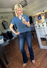 Load image into Gallery viewer, The &quot;Mia&quot; Top - Navy
