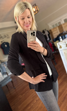 Load image into Gallery viewer, The &quot;Nancy&quot; Ruched Sleeve Blazer
