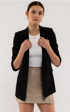 Load image into Gallery viewer, The &quot;Nancy&quot; Ruched Sleeve Blazer
