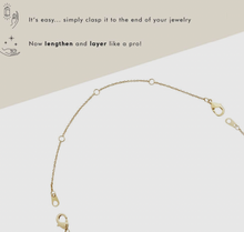 Load image into Gallery viewer, Adjustable Necklace Extender (1.5&quot;-5&quot;)
