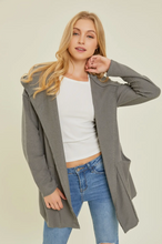 Load image into Gallery viewer, The &quot;Jess&quot; Hooded Cardigan
