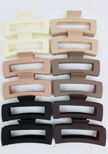 Load image into Gallery viewer, Matte Jumbo Claw Clip - Choice of Colors
