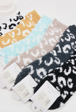 Load image into Gallery viewer, Plush Leopard Socks
