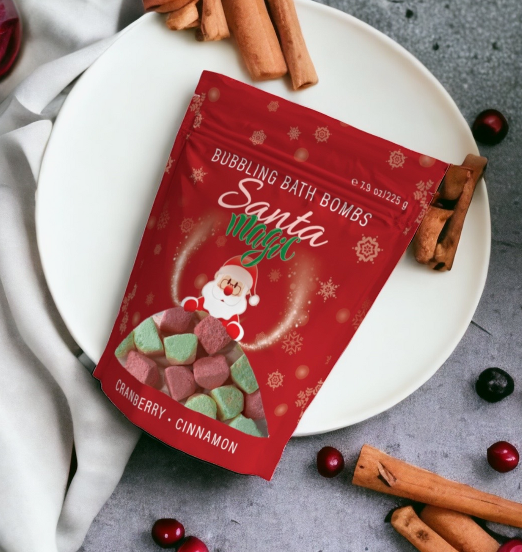 Bubbling Bath Bomb - Santa Magic
