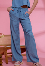 Load image into Gallery viewer, The &quot;Lindsey&quot; Chambray Pants
