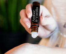 Load image into Gallery viewer, Amber &amp; Wood Perfume Oil - Rollerball

