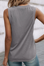 Load image into Gallery viewer, The &quot;Kate&quot; Solid V Neck Tank - Gray
