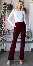 Load image into Gallery viewer, The "Claire" Flare Pants - Wine
