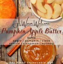 Load image into Gallery viewer, Pumpkin Apple Butter | Squeeze Wax Melt
