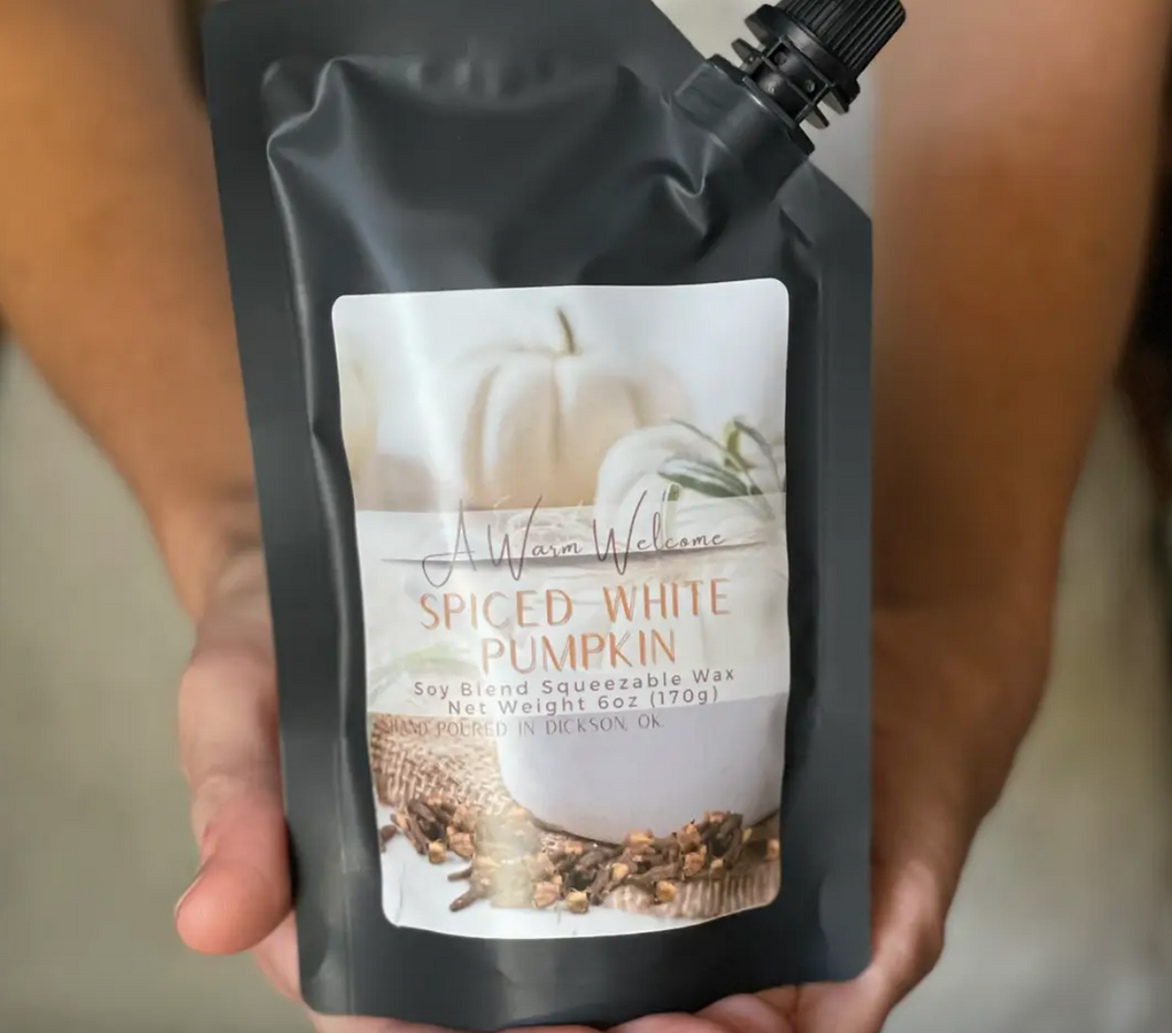 Spiced White Pumpkin | Squeeze Wax Melt
