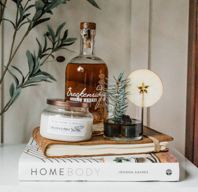 Cranberry Apple Bourbon Soy Candle