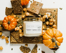 Load image into Gallery viewer, Pumpkin Caramel Crunch Soy Candle
