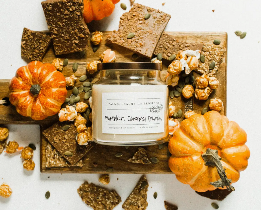 Pumpkin Caramel Crunch Soy Candle