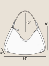 Load image into Gallery viewer, The &quot;Quincy&quot; Metallic Studded Purse - Camel
