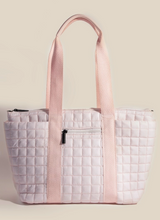 Load image into Gallery viewer, The &quot;Tiffany&quot; Quilted Tote - Pink
