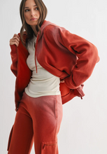 Load image into Gallery viewer, The &quot;Carly&quot; Driftdye Zip Hoodie
