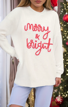 Load image into Gallery viewer, Merry &amp; Bright Sweater
