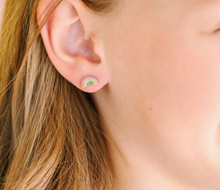 Load image into Gallery viewer, Sensitive Skin - Pastel Rainbow Earrings
