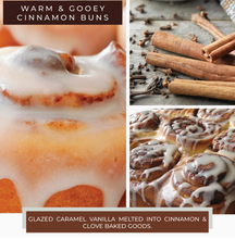 Load image into Gallery viewer, Warm &amp; Gooey Cinnamon Buns - 22oz Candle
