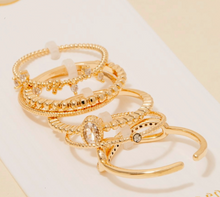 Load image into Gallery viewer, The "Jennifer" Ring Set
