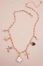 Load image into Gallery viewer, The "Carlie" Charm Necklace
