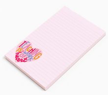 Load image into Gallery viewer, Teaching is a Work of Heart - Notepad
