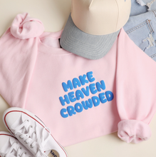 Load image into Gallery viewer, Make Heaven Crowded Pullover - Light Pink
