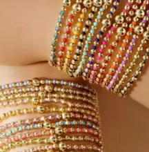 Load image into Gallery viewer, Colorful Beaded Bracelets - Choice of Color

