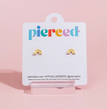 Load image into Gallery viewer, Pierced Co - Classic Gold Sensitive Ear Earrings
