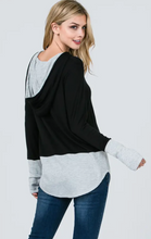 Load image into Gallery viewer, The "Jenna" Layered-Look Hoodie
