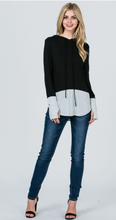 Load image into Gallery viewer, The "Jenna" Layered-Look Hoodie
