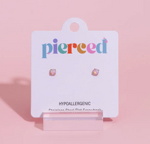 Load image into Gallery viewer, Sensitive Skin - Pink Opal Earrings
