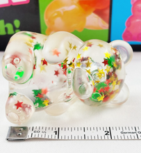 Load image into Gallery viewer, Clear Glitter Gummy Bear Squishy
