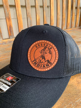 Load image into Gallery viewer, DuQuoin Indians Leather Patch Hats - Choice Of
